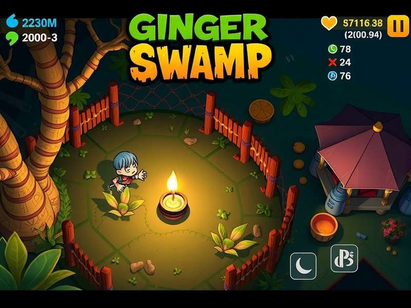 Ginger Swamp Zombie Survival Gameplay